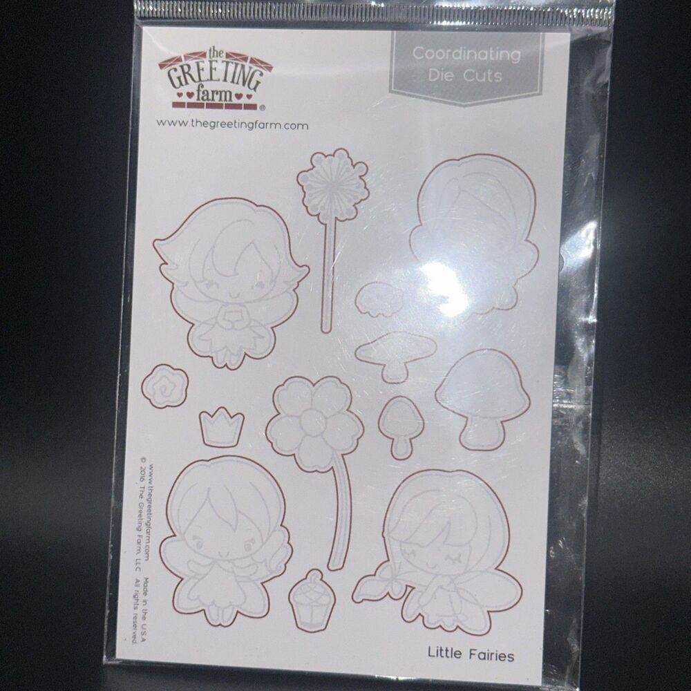 Little Fairies Dies Set-The Greeting Farm  Mini Anya